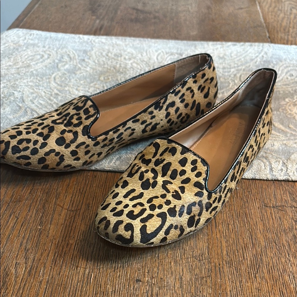 J Crew Leopard Print Women's Loafers